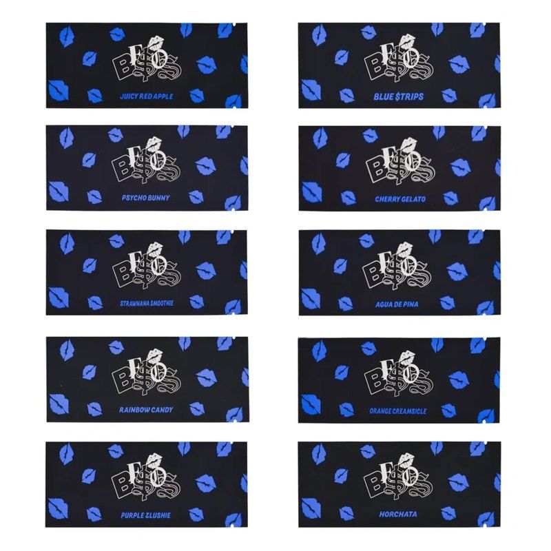 Besos 2ml Empty Disposable Vape Pen - Vibrant Blue Edition